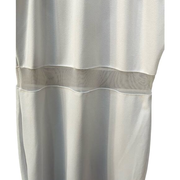 Bebe Y2K Mesh Bodycon Halter Mini Dress‎ – White (Small) NEW - Picture 6 of 12